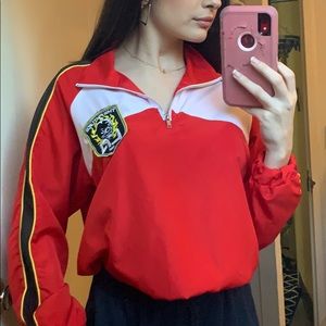 Forever 21 Colorblock Retro Windbreaker